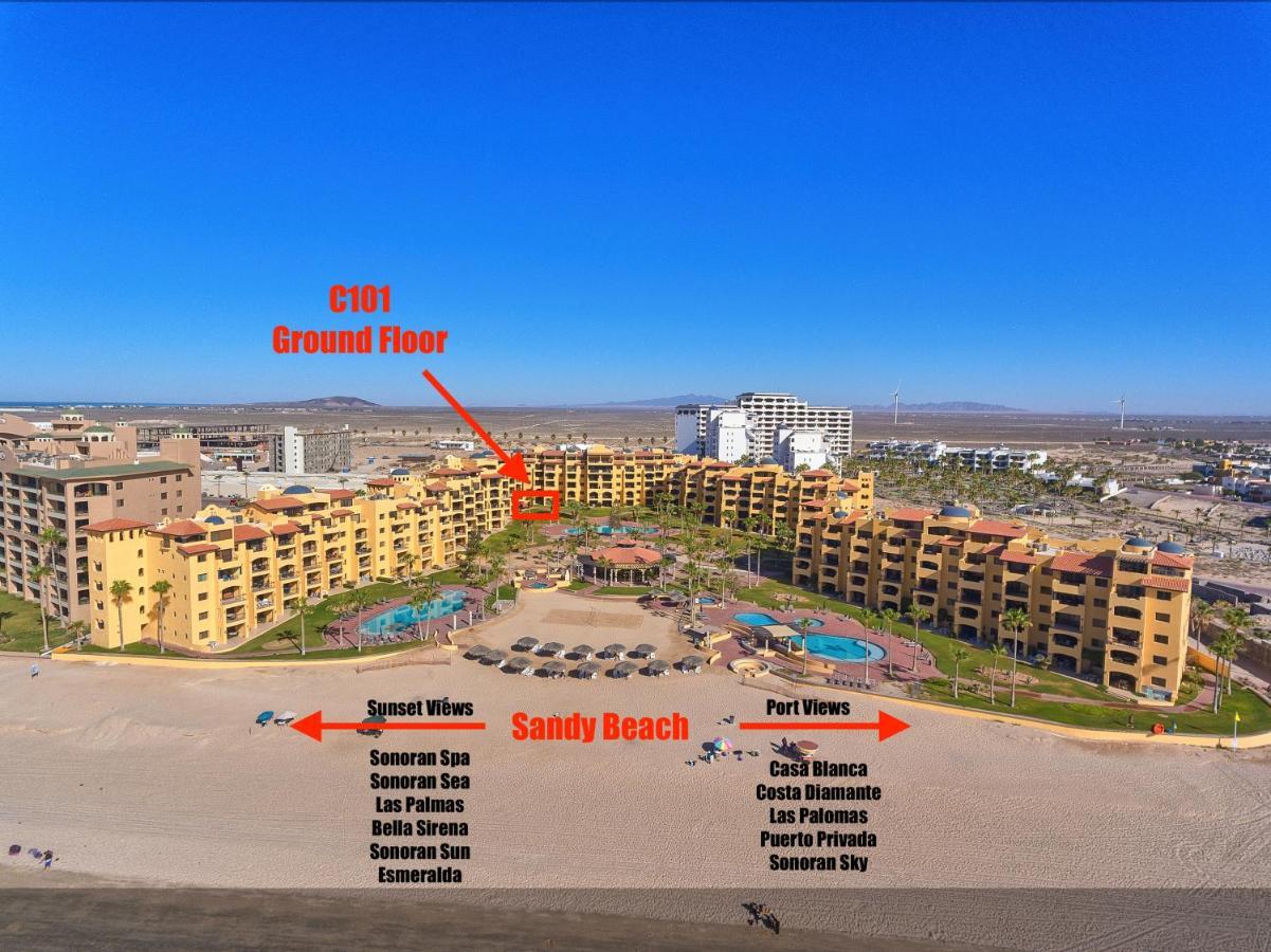 Princesa De Penasco Condo C101 Sandy Beach Puerto Peñasco Kültér fotó